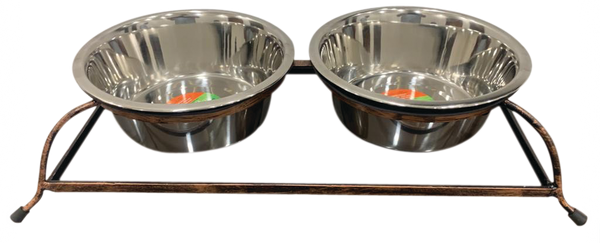 Stainless Steel Pet Bowls & Buckets