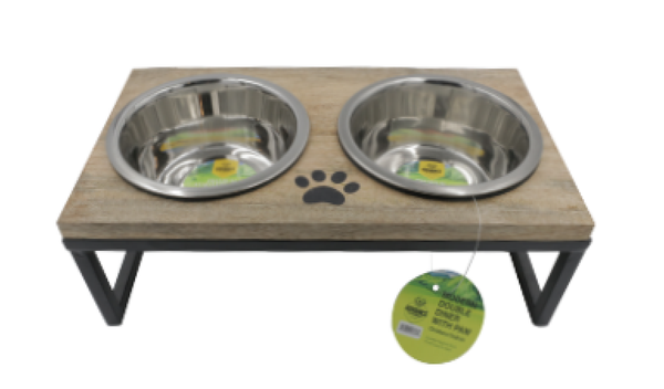 Stainless Steel Pet Bowls & Buckets